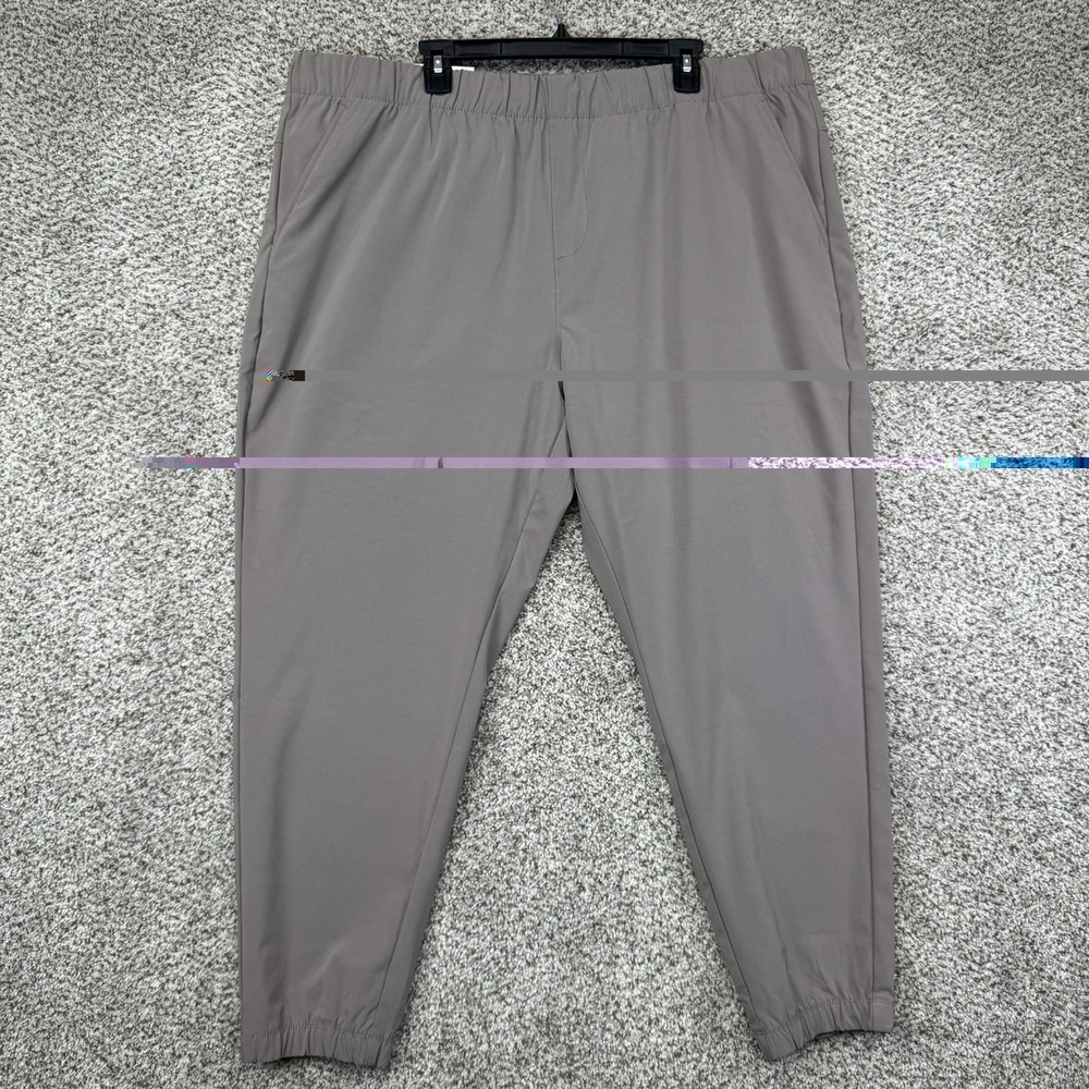 NEW Member's Mark Travel Joggers Men's‎ XXL UPF 30 Straight Fit Moisture Wicking